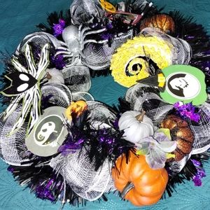 Nightmare Before Christmas Wreath
